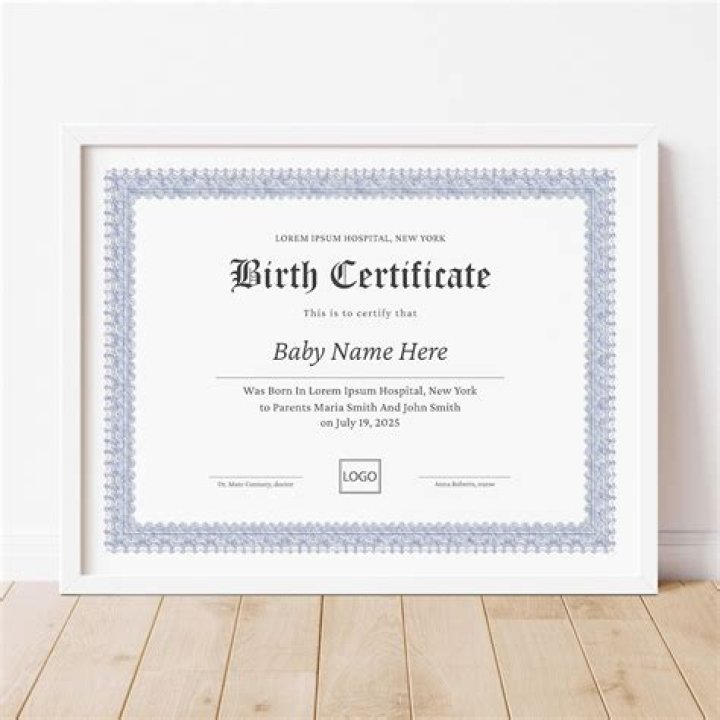 Birth Certificate, Brb-kloeainsight