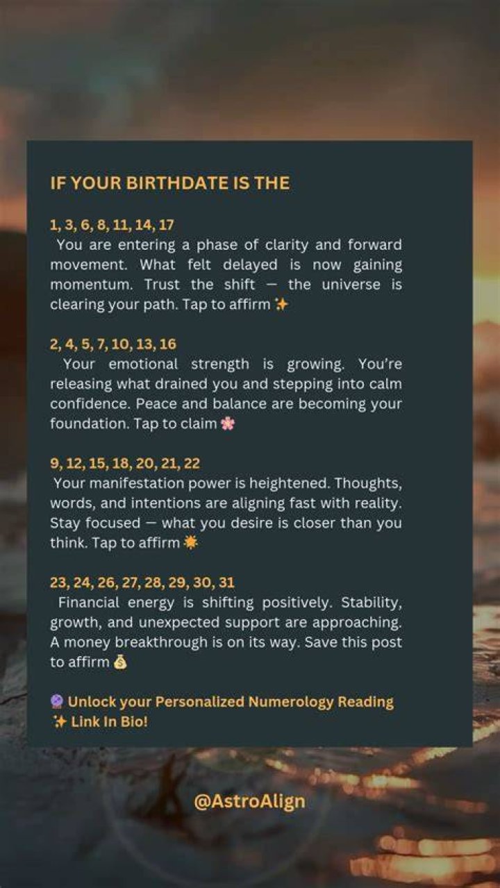 Birthdate, Bnu-ammaegoddess
