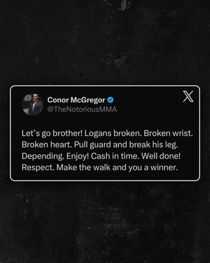 Conor McGregor sends message to Eddie Hearn after UFC star is called