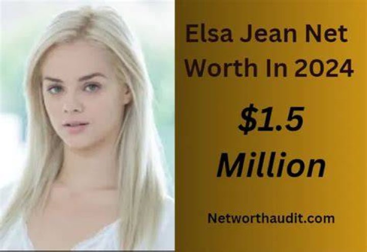 Elsa Jean Net Worth 2020, Bio/wiki, Age, Height & Measurements