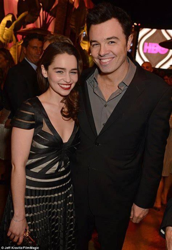 Emilia Clarke confirms she dated Seth MacFarlane Daily Mail Online