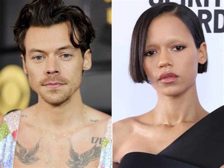 Harry Styles Attends Taylor Russell's Play in London with James Corden