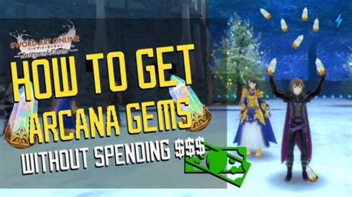 How to get Arcana Gems!! (SAOIF GUIDE) Fast and Without Spending