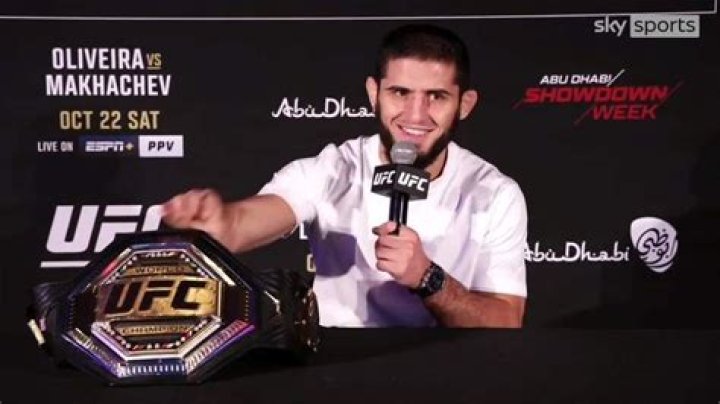 Islam Makhachev wins lightweight title at UFC 280 with a secondround