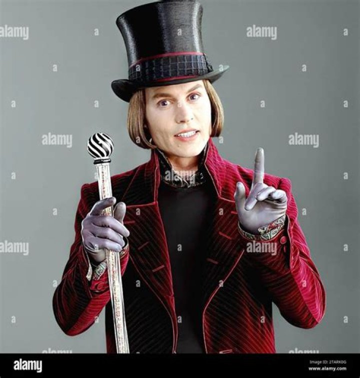 Johnny Depp Willy Wonka Charlie And The Chocolate Factory Film