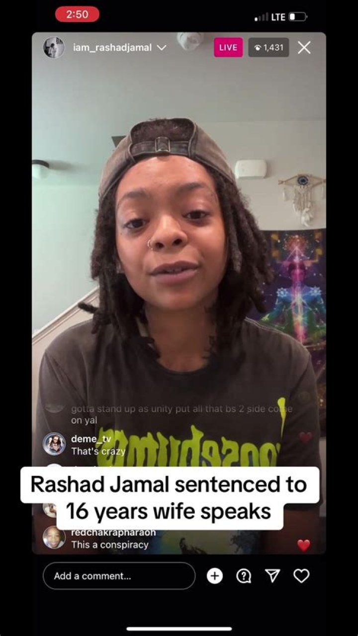Rashad Jamal Charges, Sentenced 16 Years, White, Jail, Wife, Update