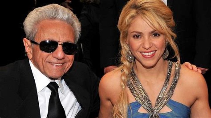 Shakira and her dad William Mebarak Chadid Picture Meet the fathers