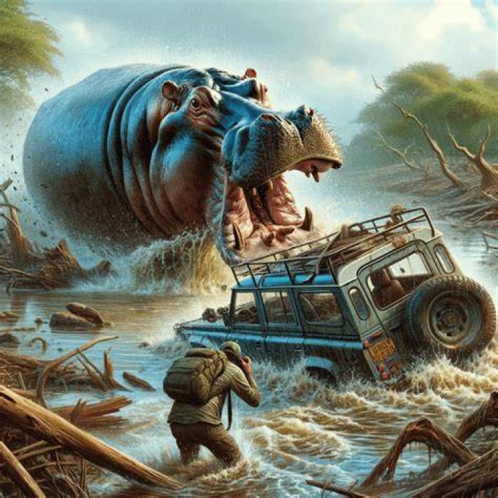 The Devastating Power Of Hippopotamus Attacks